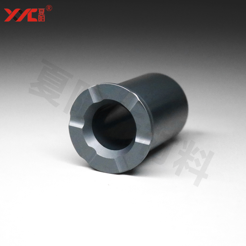 碳化硅轴承|研磨抛光内孔|光洁度Ra0.1|夏阳精密制造|耐磨陶瓷